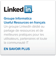 Groupe LinkedIn France Informatica Useful Resources en français Groupe LinkedIn France Informatica Useful Resources en français